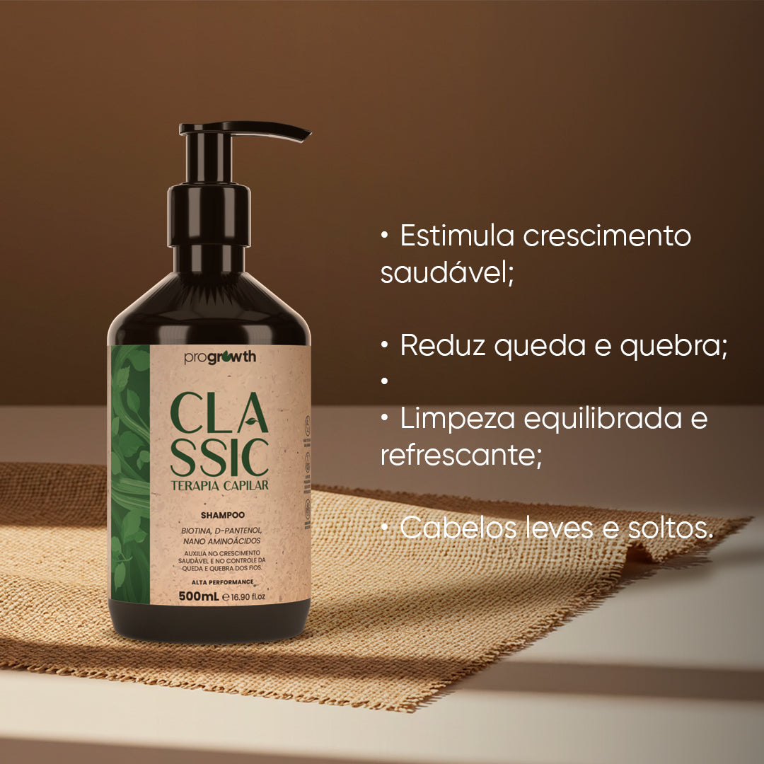 Shampoo para Crescimento Capilar ProGrowth Classic 500mL