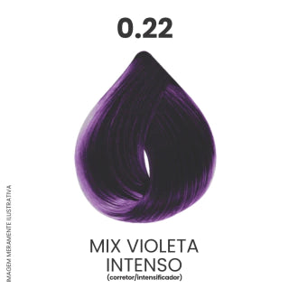 Coloração Profissional 60g Pro Color - 0.22 Mix Violeta Intenso