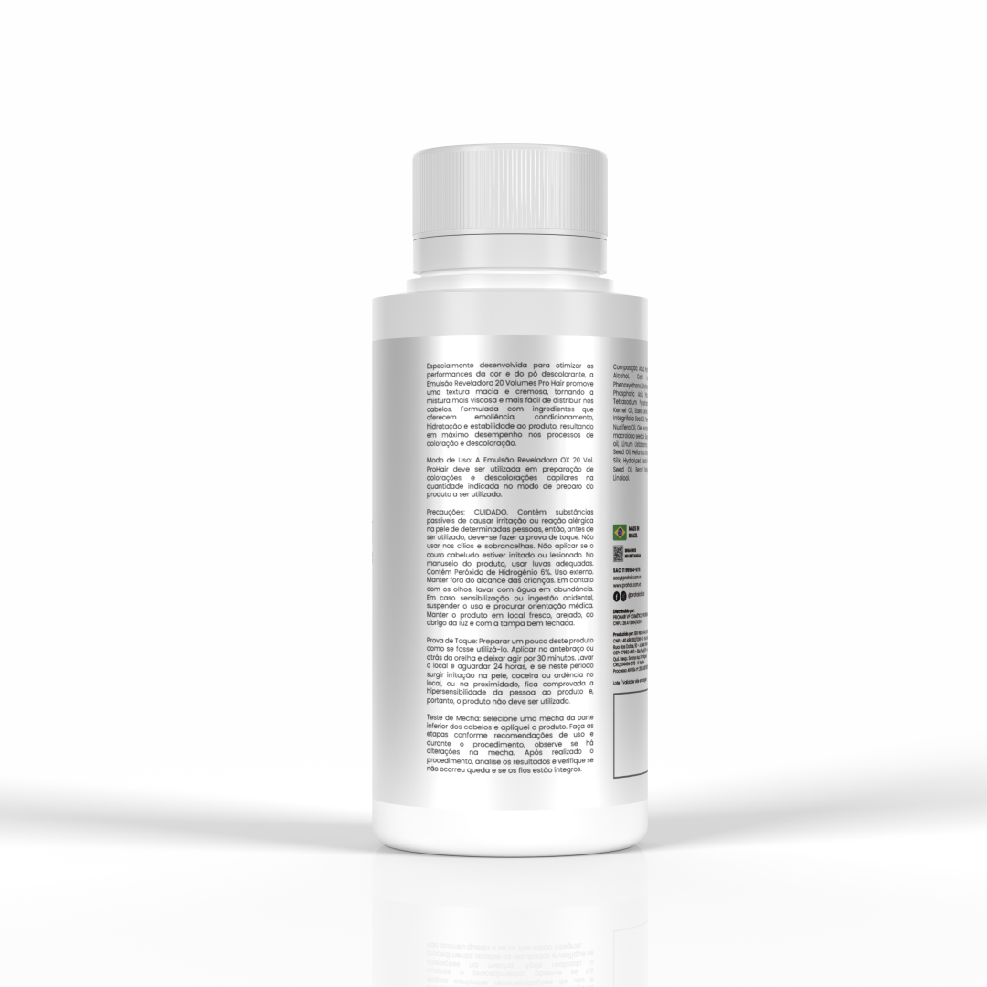 Água Oxigenada OX 20 Volumes 90mL - Prohair