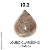 Coloração Profissional 60g Pro Color - 10.2 Louro Claríssimo Irisado