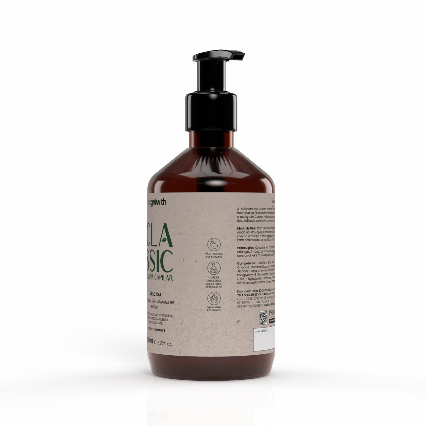 Máscara para Crescimento Capilar ProGrowth Classic 500mL