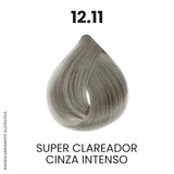 Coloração Profissional 60g Pro Color - 12.11 Super Clareador Cinza Intenso