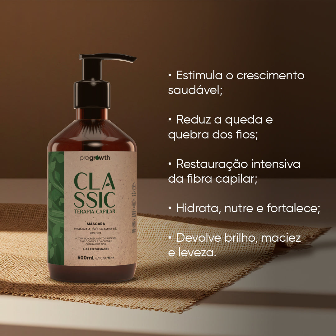 Máscara para Crescimento Capilar ProGrowth Classic 500mL