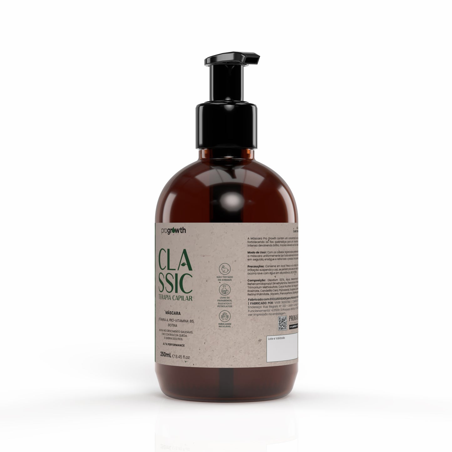 Máscara para Crescimento Capilar ProGrowth Classic 250mL