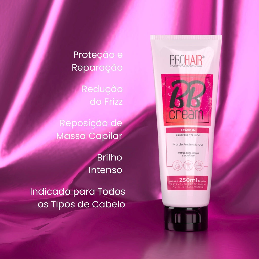 Leave In de Reconstrução Profunda BB Cream 250mL - Prohair