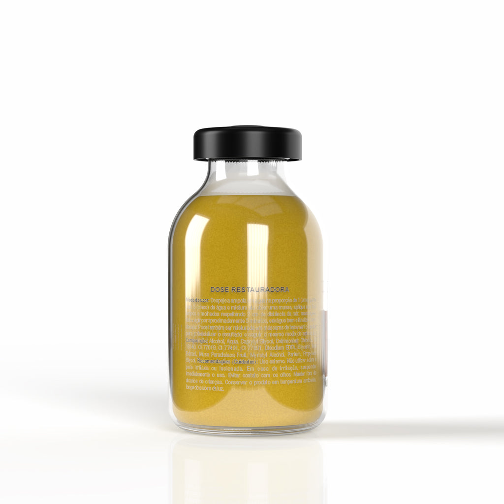 Ampola Capilar de Nutrição Intensa Banana e Mel 24 mL - Prohair