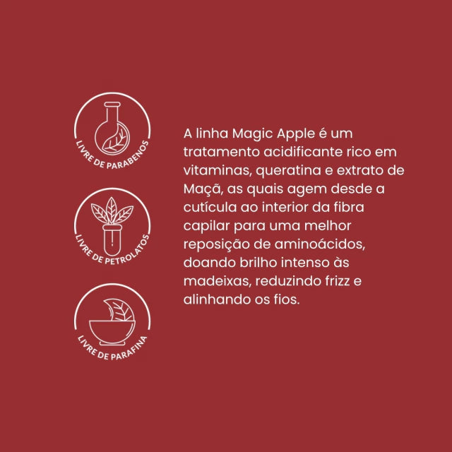 Fluido Acidificante Magic Apple 150mL - Prohair