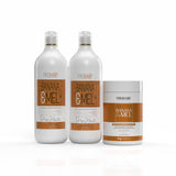 Kit Profissional de Nutrição Intensa Banana E Mel 3 itens- Prohair