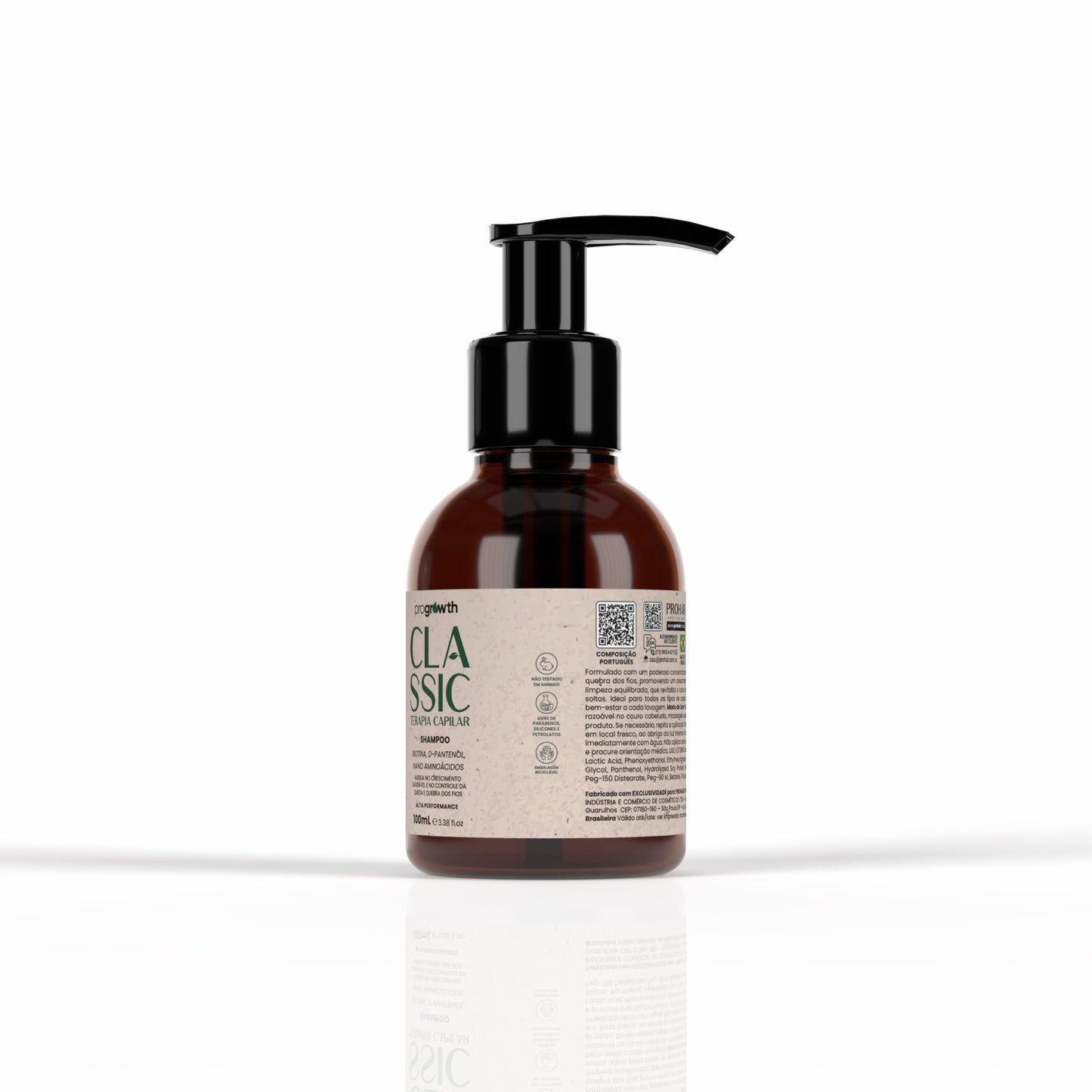 Shampoo para Crescimento Capilar ProGrowth Classic 100mL