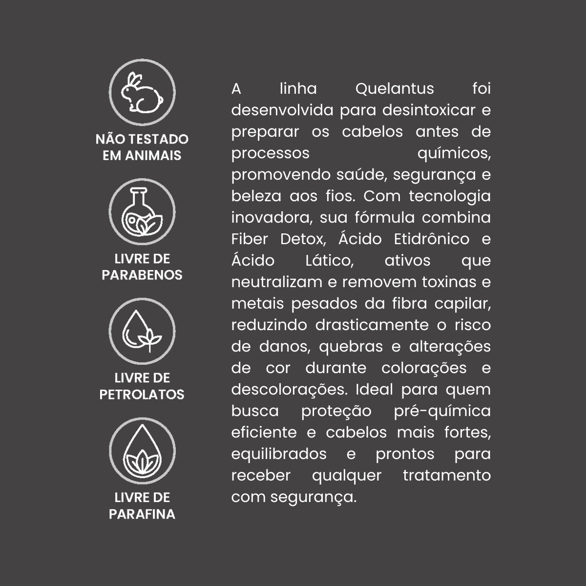 Kit Profissional Zero Metal Quelantus 3 Itens - Prohair