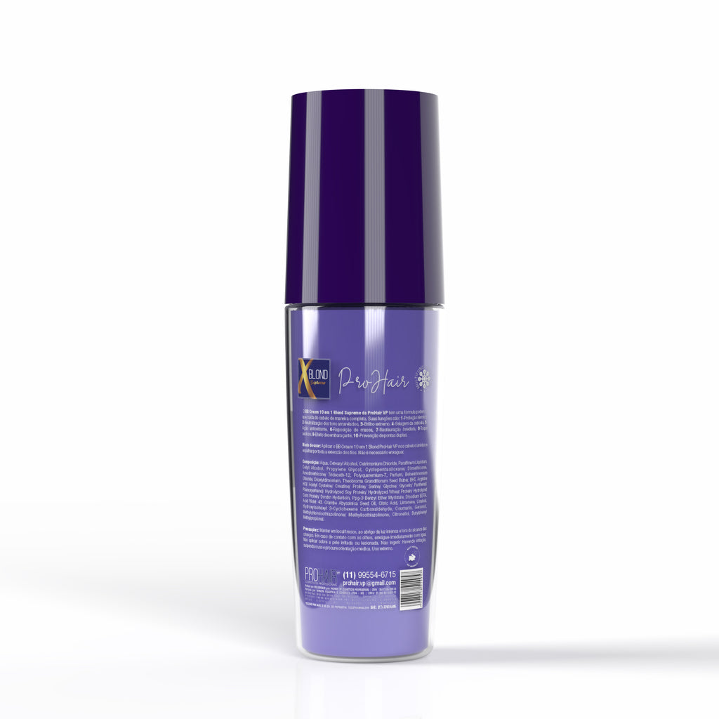 Fluido Top Cream 10 em 1 Xblond Supreme 150mL - Prohair