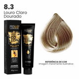 Coloração Profissional 60g Pro Color - 8.3 Louro Claro Dourado