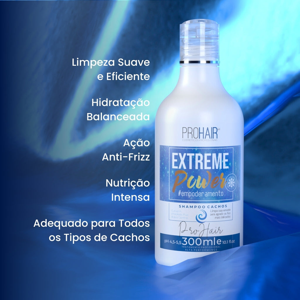 Shampoo Para Cachos Extreme Power 300mL - Prohair