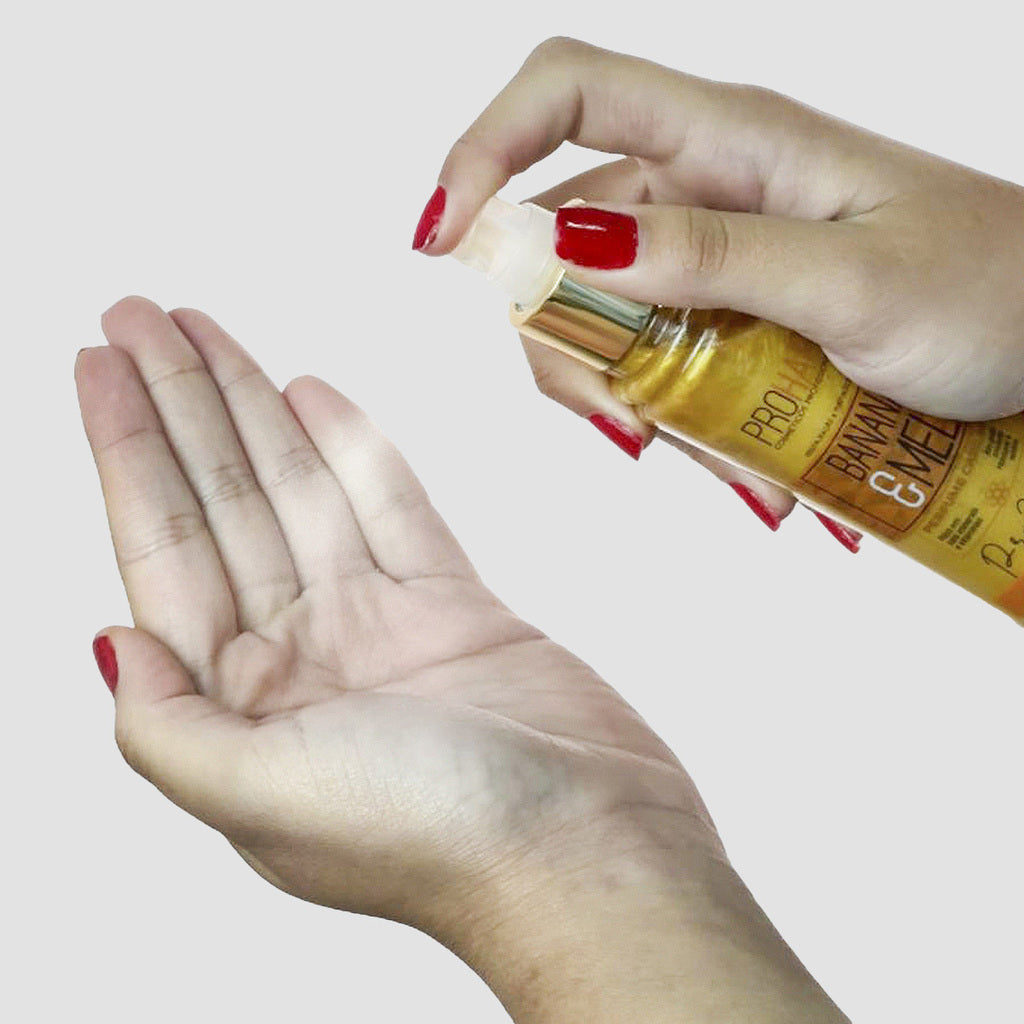 Perfume Capilar de Nutrição Intensa Banana e Mel 90mL - Prohair