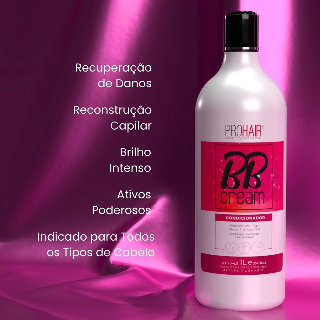 Condicionador de Reconstrução Profunda BB Cream 1L - Prohair