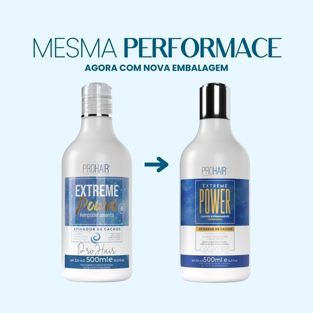 Ativador de Cachos Extreme Power 500mL - Prohair