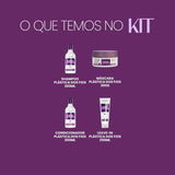 Kit Home Care Pós Progressiva Plástica dos Fios 4 Itens - Prohair