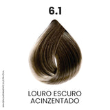 Coloração Profissional 60g Pro Color - 6.1 Louro Escuro Acinzentado