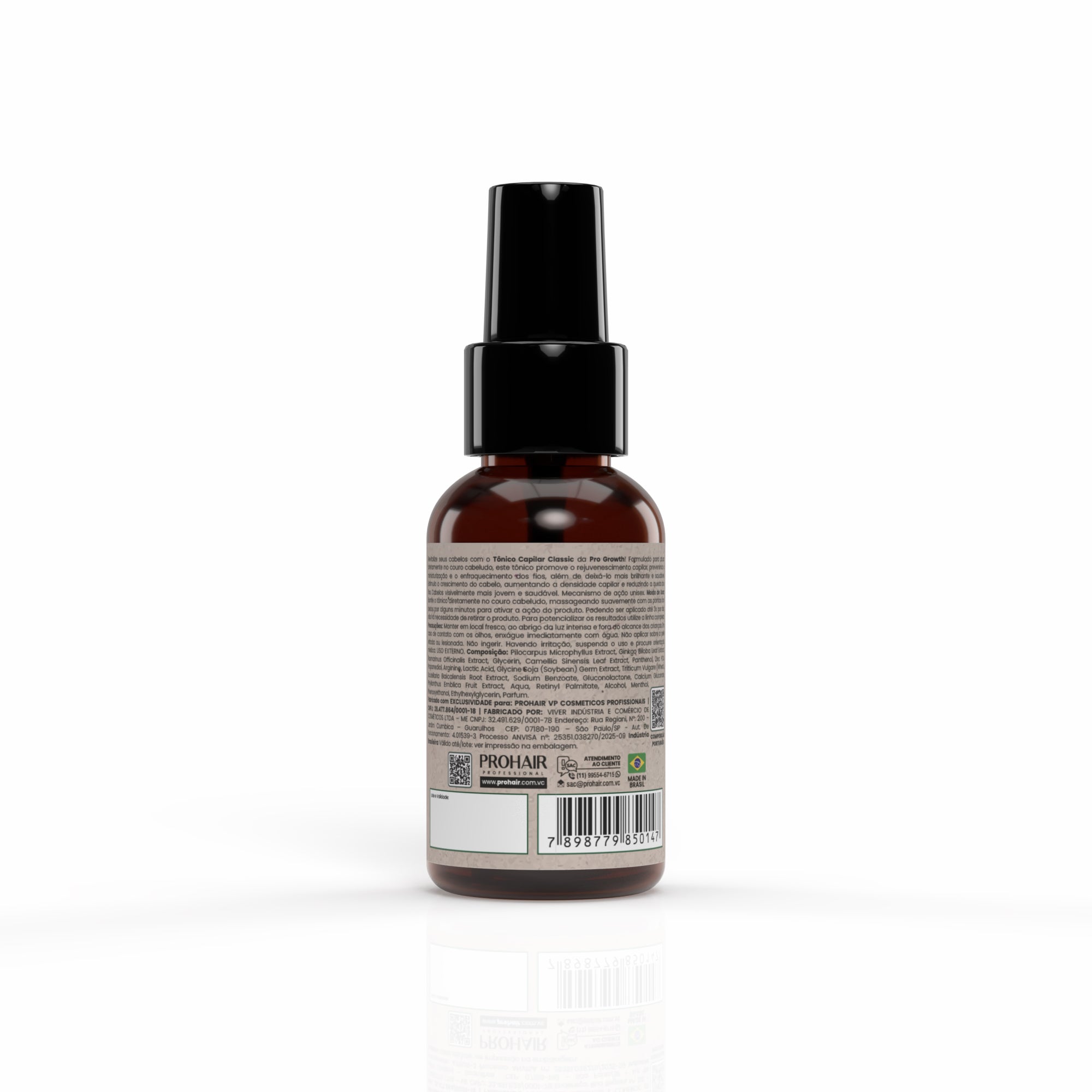 Tônico para Crescimento Capilar ProGrowth Classic 30mL