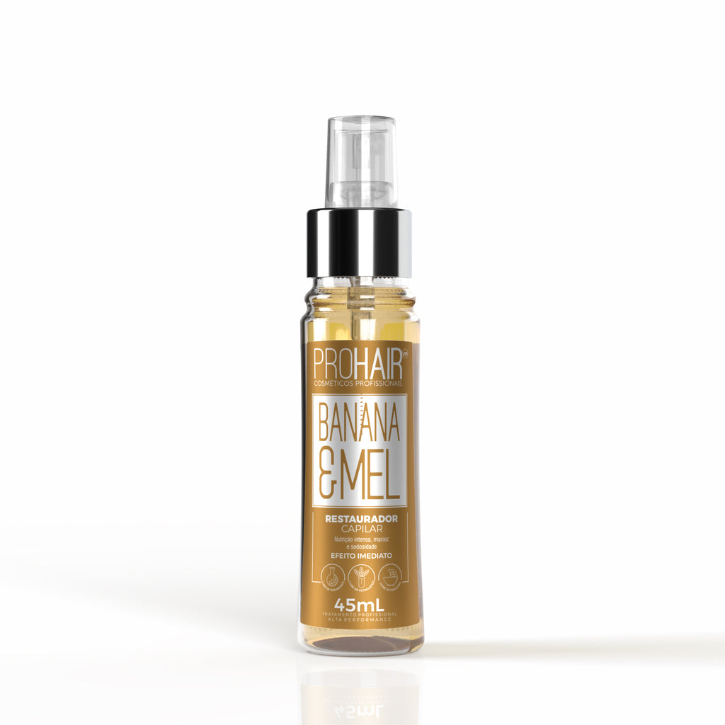 Restaurador Capilar de Nutrição Intensa Banana e Mel 45mL - Prohair