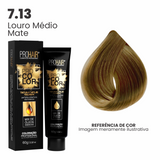 Coloração Profissional 60g Pro Color - 7.13 Louro Médio Mate