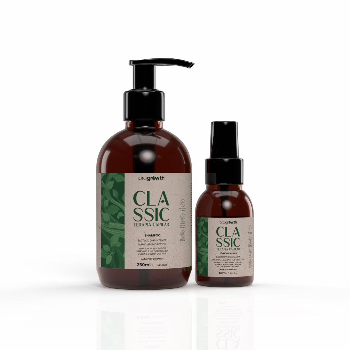 Kit Classic ProGrowth - Tônico + Shampoo250mL