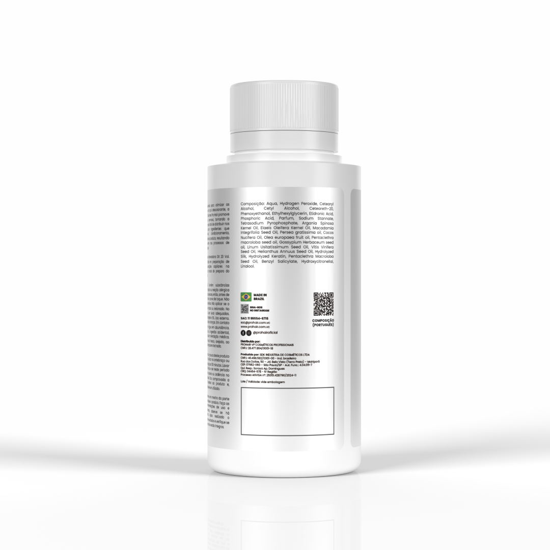 Água Oxigenada OX 20 Volumes 90mL - Prohair