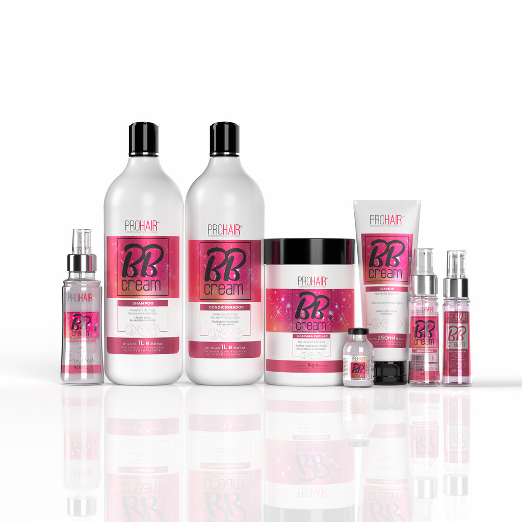 Kit Profissional BB Cream Completo - Prohair