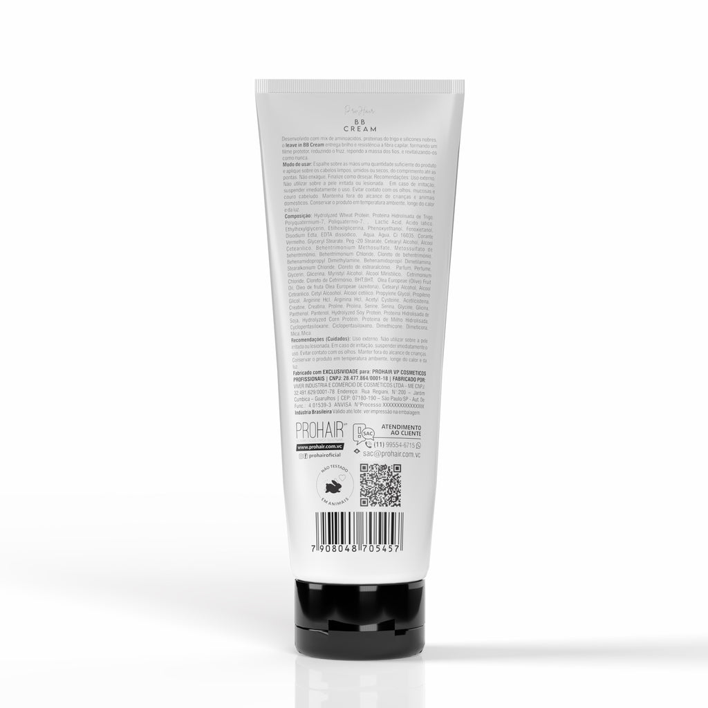 Leave In de Reconstrução Profunda BB Cream 250mL - Prohair
