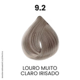 Coloração Profissional 60g Pro Color - 9.2 Louro Muito Claro Irisado