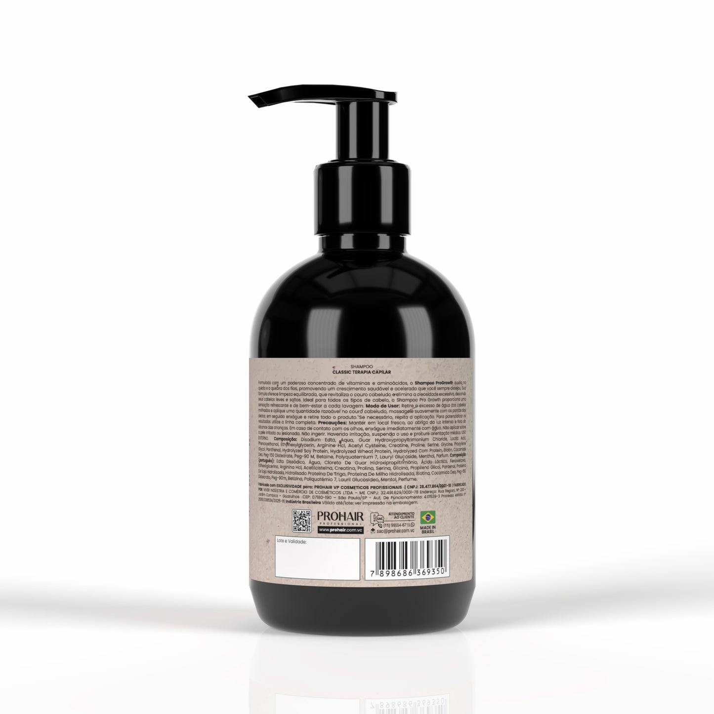 Shampoo para Crescimento Capilar ProGrowth Classic 250mL