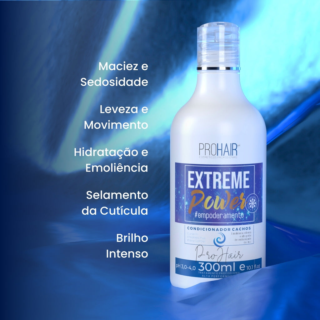 Condicionador Para Cachos Extreme Power 300mL - Prohair