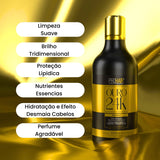 Shampo de Hidratação Ouro 24k 300mL - Prohair