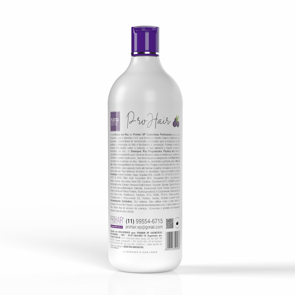 Shampoo Pós Progressiva Plástica dos Fios 1L - Prohair