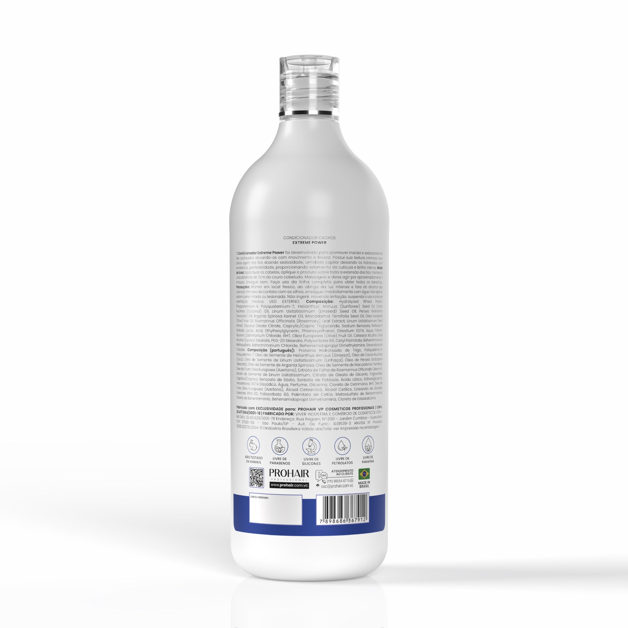 Condicionador Para Cachos Extreme Power 1L - Prohair