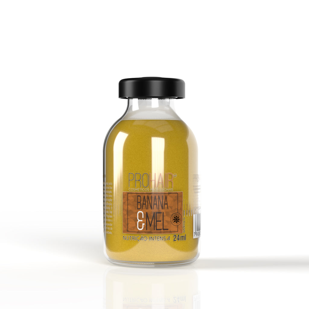 Ampola Capilar de Nutrição Intensa Banana e Mel 24 mL - Prohair