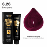Coloração Profissional 60g Pro Color - 6.26 Marsala