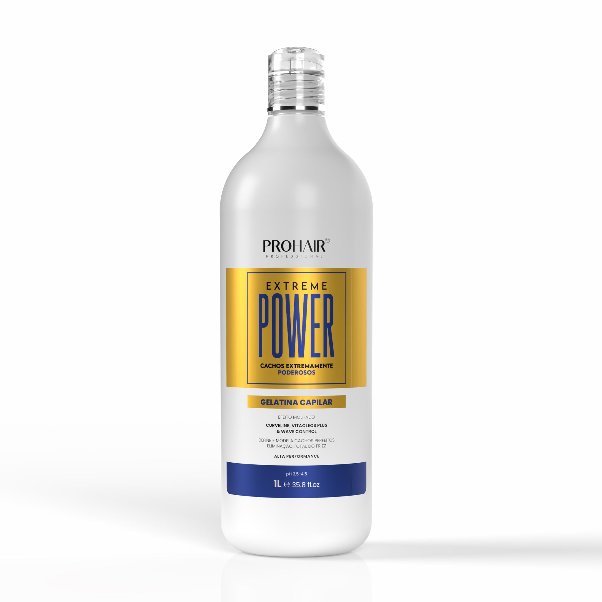 Gelatina Para Cachos Extreme Power 1L - Prohair