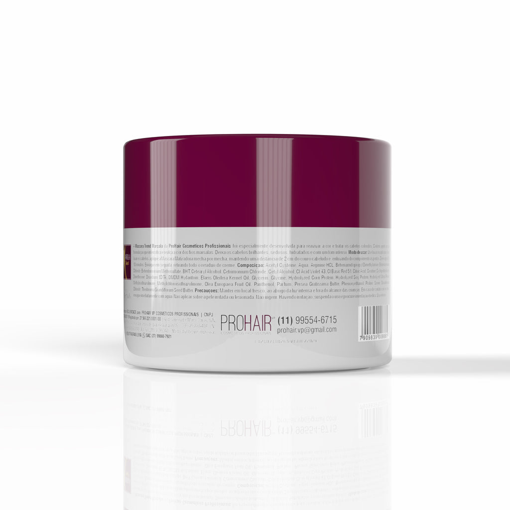 Máscara Matizadora Marsala Trend 300g - Prohair