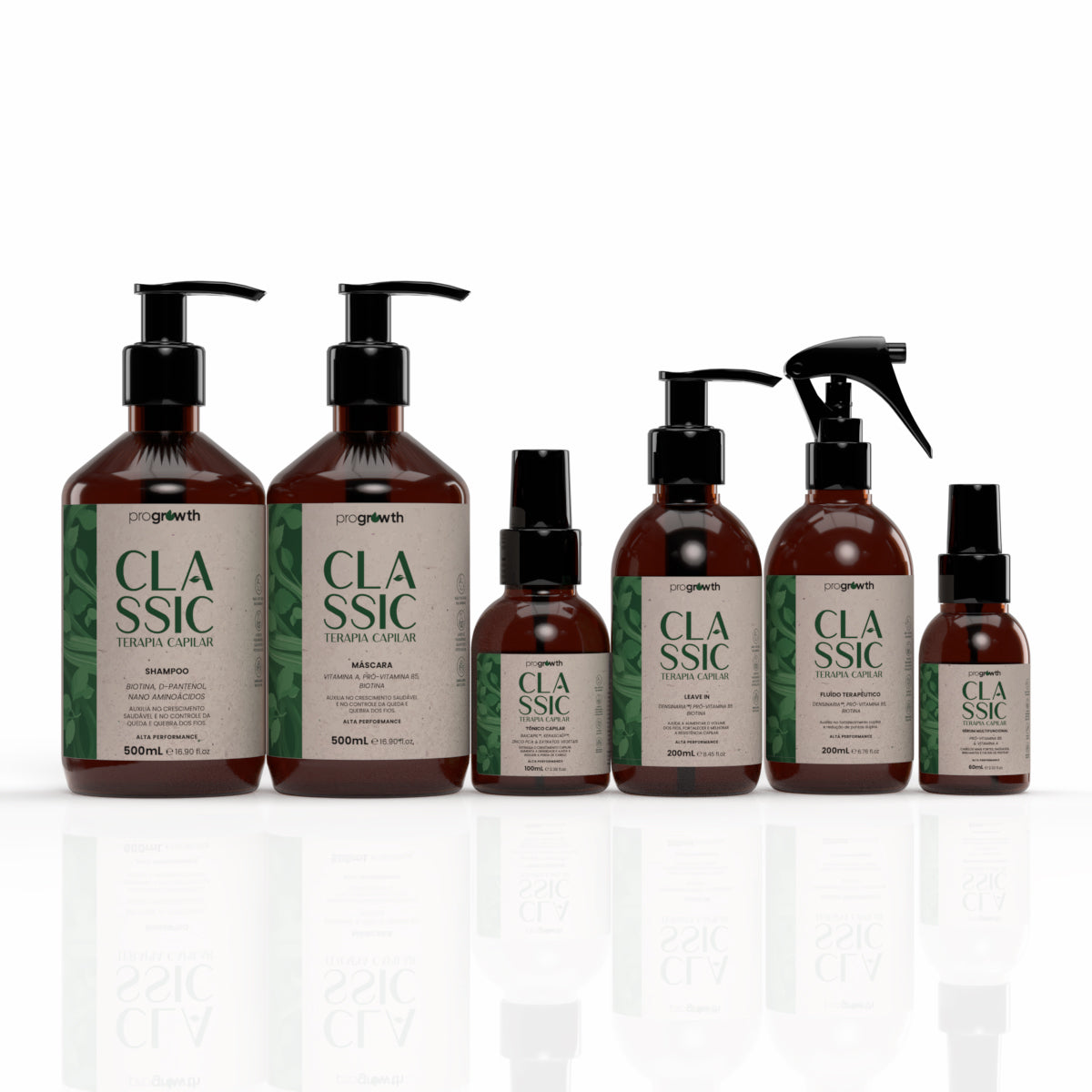 Kit Classic ProGrowth - 6 Itens (500mL)
