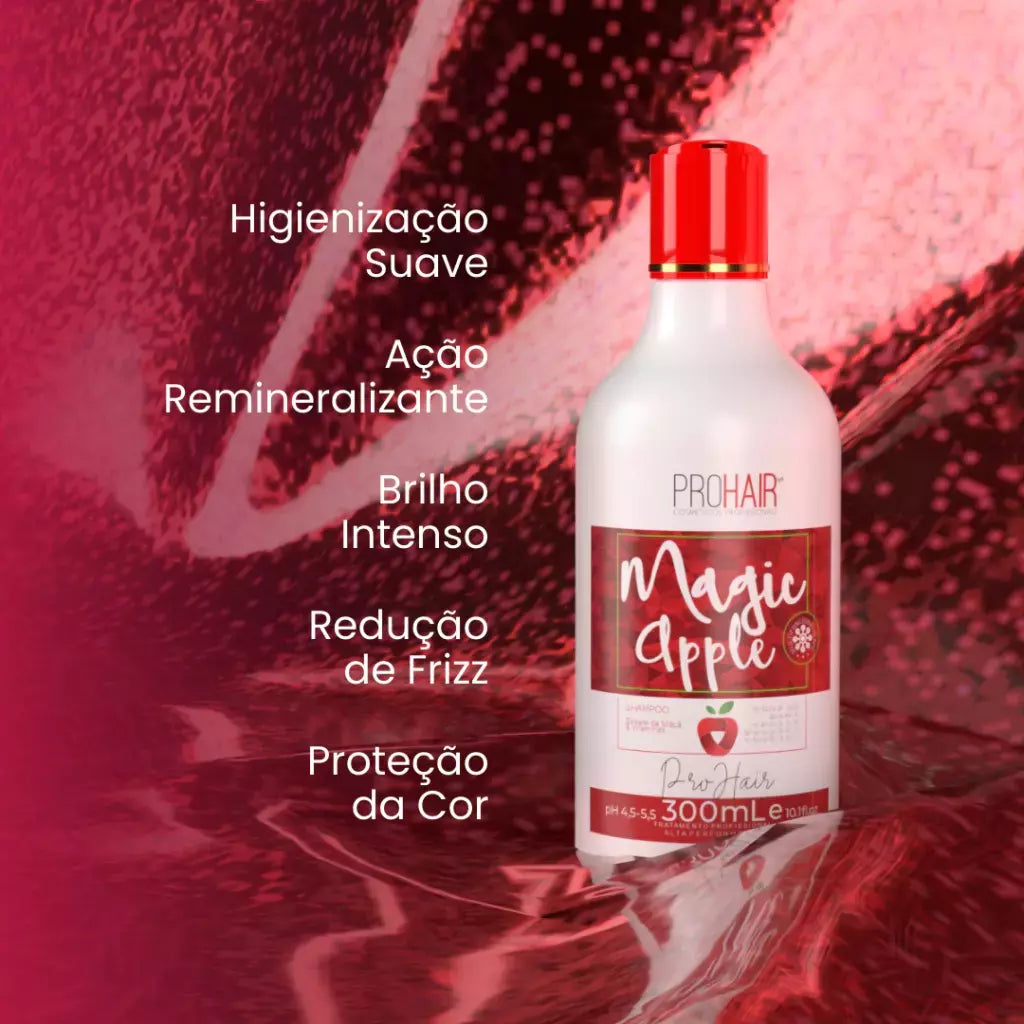 Shampoo Acidificante Magic Apple 300mL - Prohair