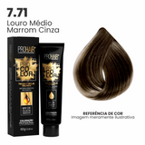 Coloração Profissional 60g Pro Color - 7.71 Louro Médio Marrom