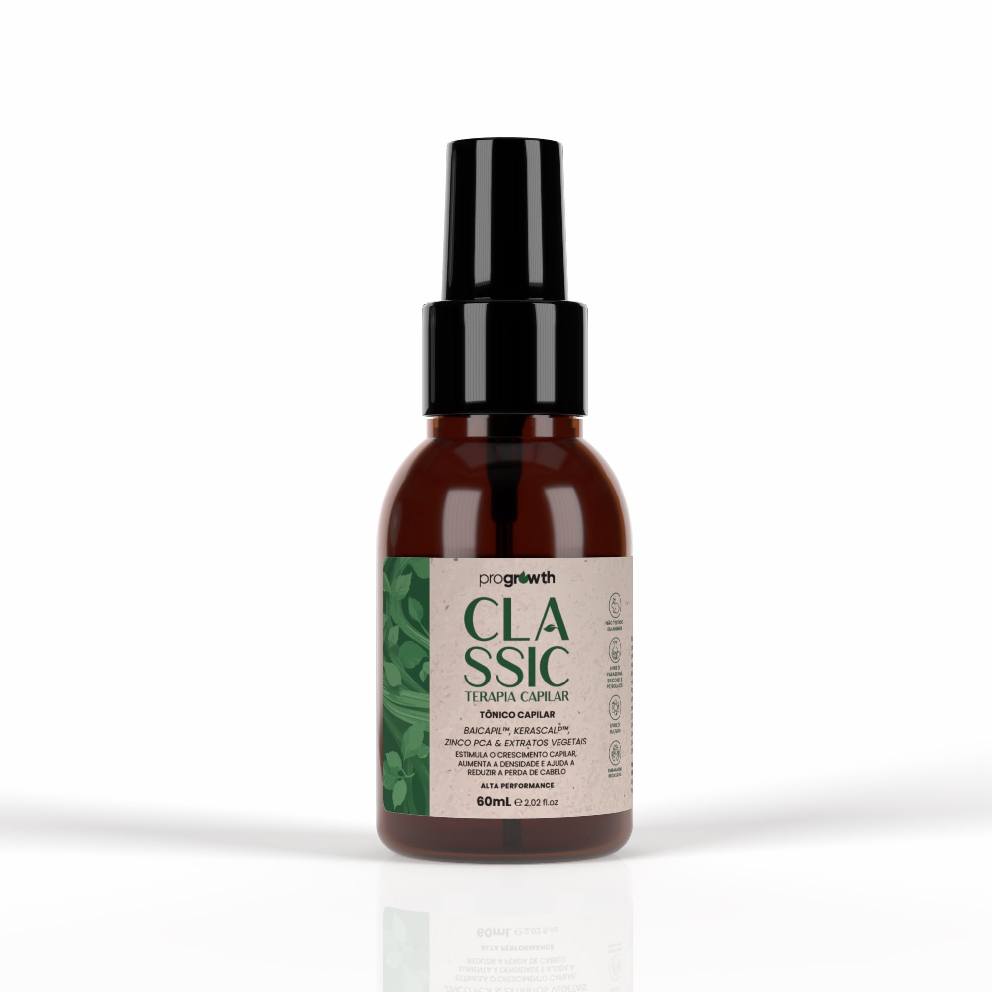 Tônico para Crescimento Capilar ProGrowth Classic 60mL