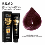 Coloração Profissional 60g Pro Color - 55.62 Castanho Claro Vermelho