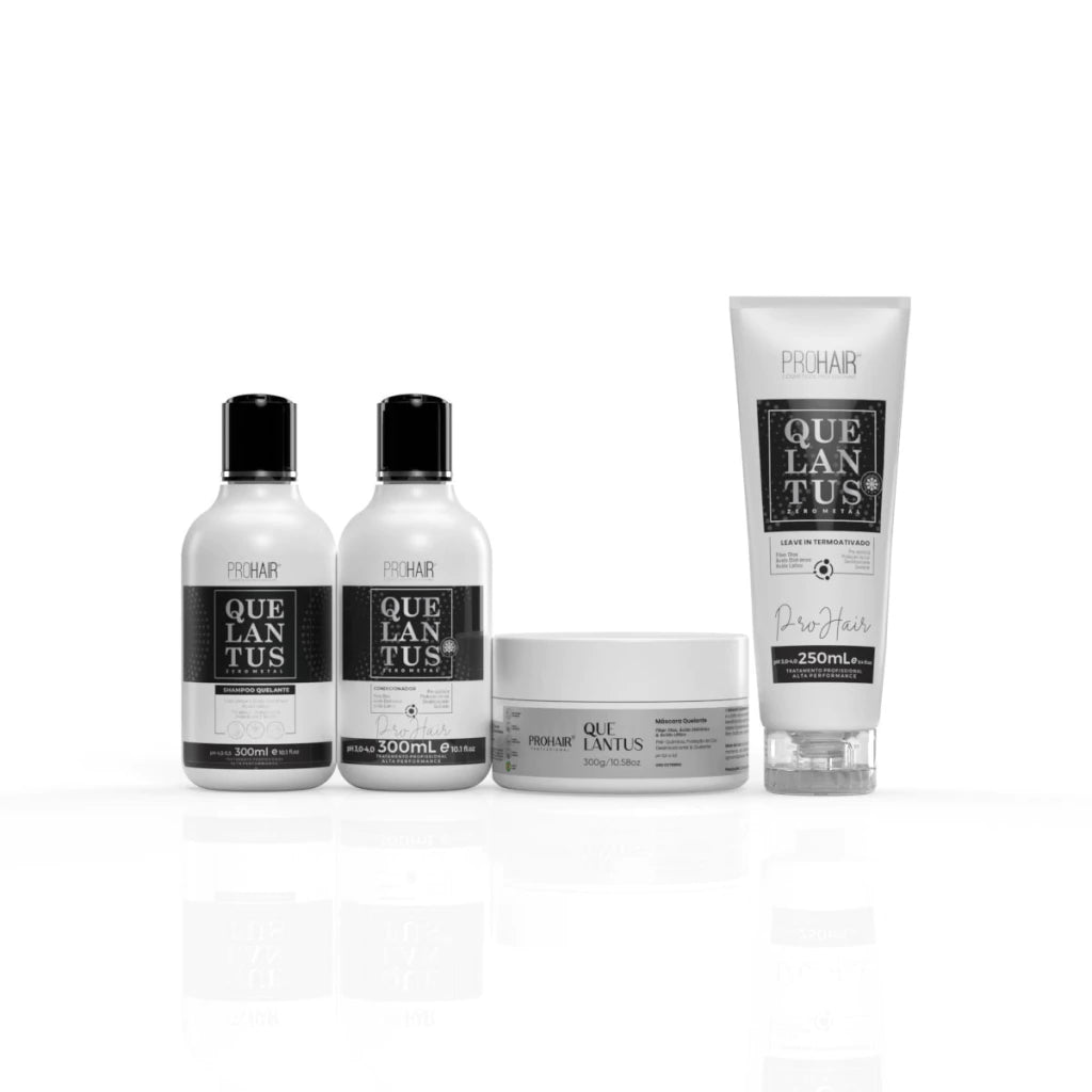 Kit Home Care Zero Metal Quelantus 4 Itens - Prohair