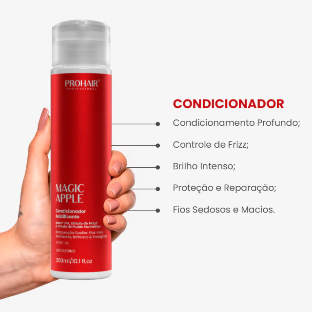 Condicionador Acidificante Magic Apple 300mL - Prohair