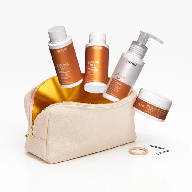 Kit Travel de Nutrição Intensa Banana e Mel 90mL - Prohair