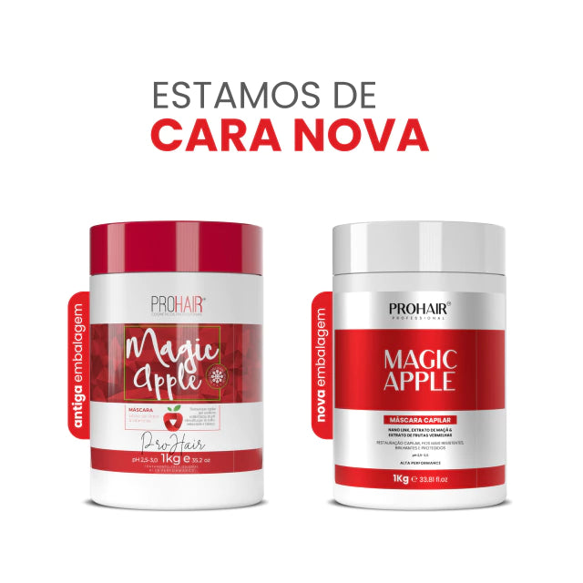 Máscara Acidificante Magic Apple 1kg - Prohair
