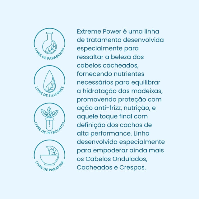 Condicionador Para Cachos Extreme Power 1L - Prohair