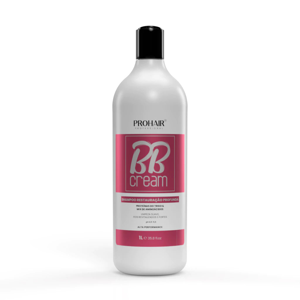 Shampoo de Reconstrução Profunda BB Cream 1L - Prohair